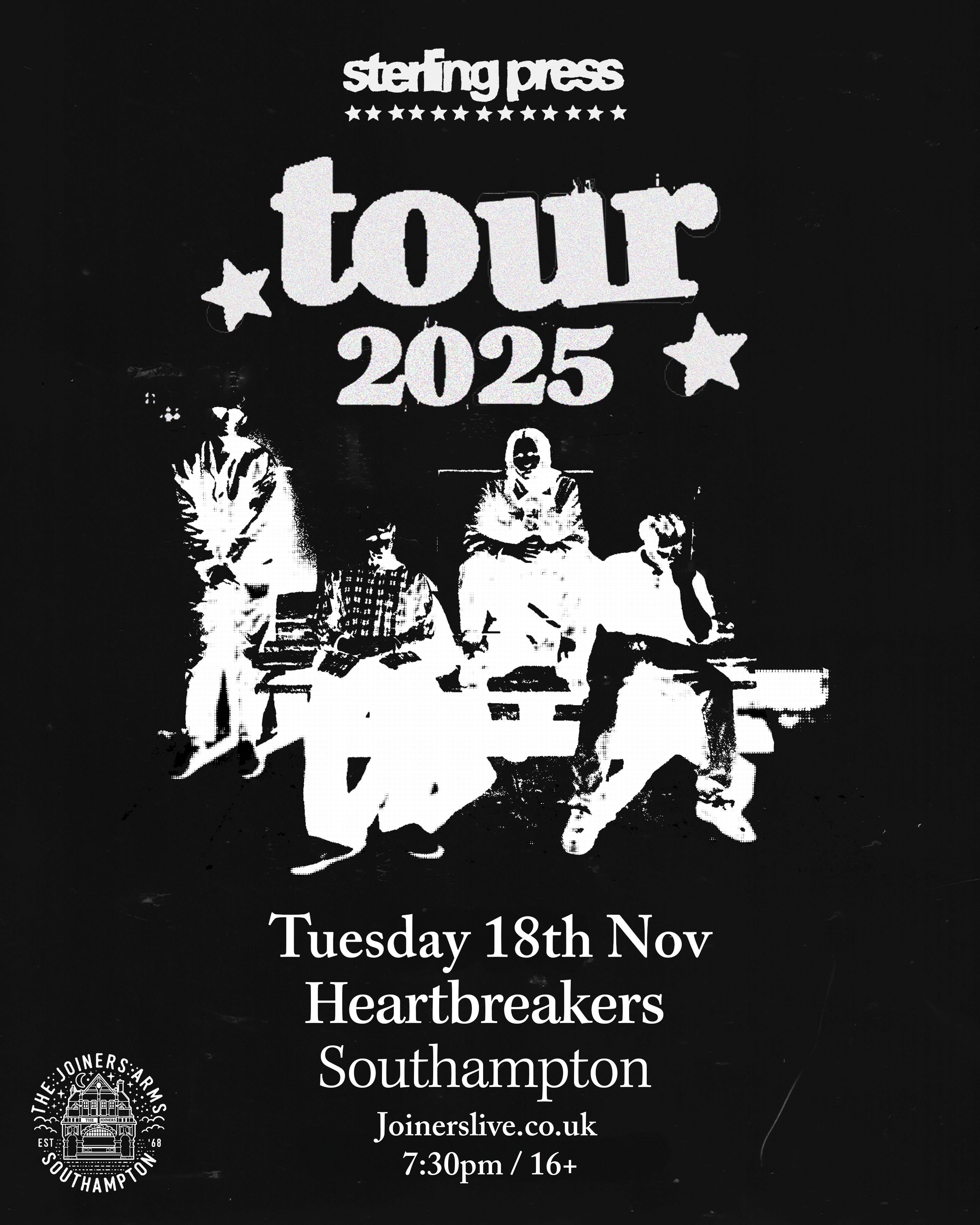 STERLING PRESS AT HEARTBREAKERS